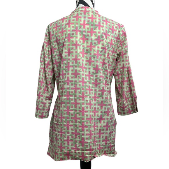 Brooks Brothers 100% Cotton Sz M Preppy Tunic Top - Picture 3 of 11